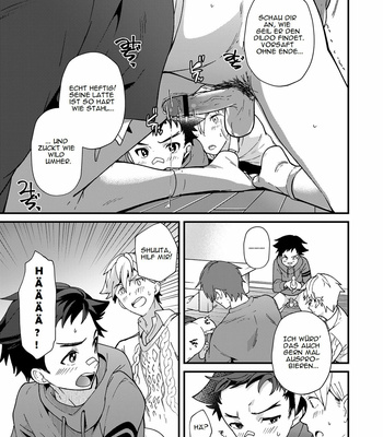 [Eichi Jijou (Takamiya)] Emuken 2 Danshi Yonin Warikan Ecchi! [German] – Gay Manga sex 38
