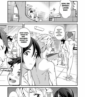 [Eichi Jijou (Takamiya)] Emuken 2 Danshi Yonin Warikan Ecchi! [German] – Gay Manga sex 52