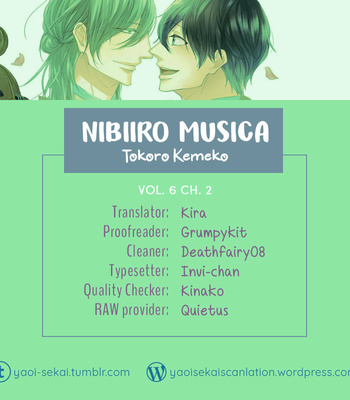 [TOKORO Kemeko] Nibiiro Musica – vol.06 [Eng] (update c.2) – Gay Manga sex 46
