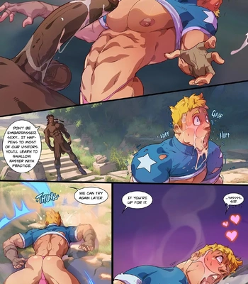 [Hotcha] Captain America Visits Planet BBC [Eng] – Gay Manga sex 8