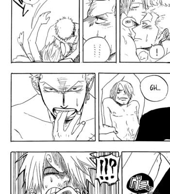 [HAGA Inochi] Excitement About Love – One Piece dj [Eng] – Gay Manga sex 21