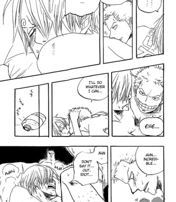 [HAGA Inochi] Excitement About Love – One Piece dj [Eng] – Gay Manga sex 30