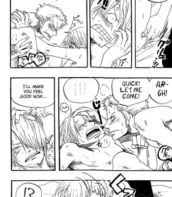 [HAGA Inochi] Excitement About Love – One Piece dj [Eng] – Gay Manga sex 31