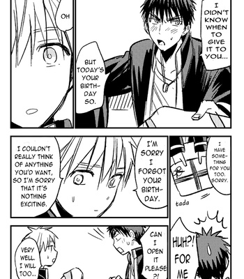 [Uncomura/ Unkopu] Kuroko’s Birthday 1+ 2 – Kuroko no Basket dj [Eng] – Gay Manga sex 30