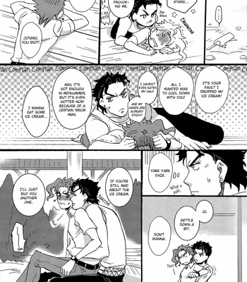 [Mosuya] I Want To Eat Ice Cream With You – JoJo’s Bizarre Adventure dj [Eng] – Gay Manga sex 10