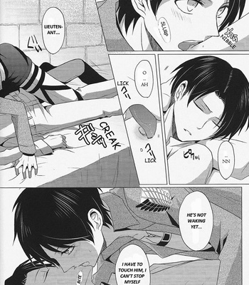 [No Fate] Shingeki no Kyojin dj – Don’t Disturb Me [Eng] – Gay Manga sex 15