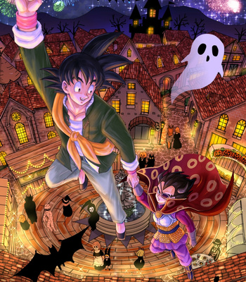[Ruko] Halloween Affair (Remake Original) – Dragon Ball Z dj [JP] – Gay Manga sex 32