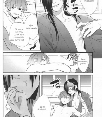 [poitrine] Double × Sweets – DRAMAtical Murder dj [Esp] – Gay Manga sex 8