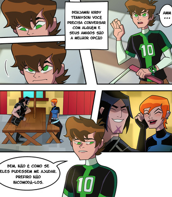 [Kikuharu Nakamura] Ben-Baby Short Comic (3) – Ben 10 x Rook [Portuguese] – Gay Manga sex 10