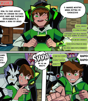 [Kikuharu Nakamura] Ben-Baby Short Comic (3) – Ben 10 x Rook [Portuguese] – Gay Manga sex 37