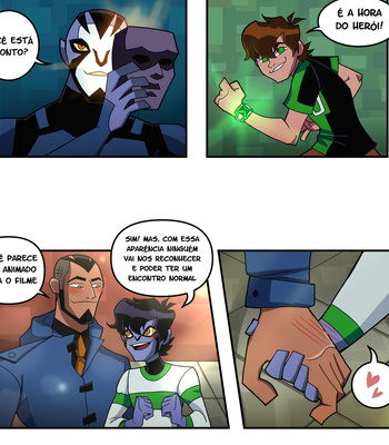 [Kikuharu Nakamura] Ben-Baby Short Comic (3) – Ben 10 x Rook [Portuguese] – Gay Manga sex 6