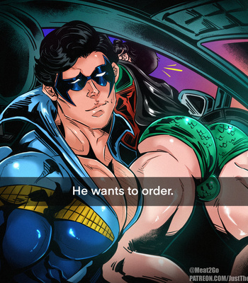 [Meat2Go/JustTheMeat] Nightwing Cumpilation – English – Gay Manga sex 20