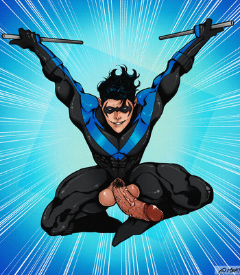 [Meat2Go/JustTheMeat] Nightwing Cumpilation – English – Gay Manga sex 32