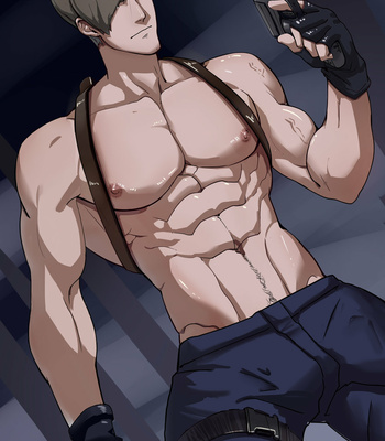 [Kaito Draws] Leon (Resident Evil) – Gay Manga thumbnail 001