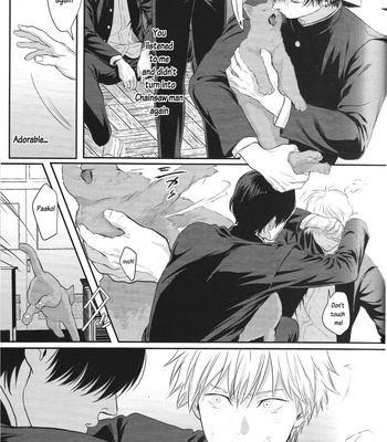 [Royal crown/ Kisaragi Mizu] Pleasure – Chainsaw man dj [Eng] – Gay Manga sex 27