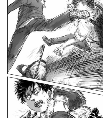 [Nakajikake] GAZE – Attack on Titan dj [JP] – Gay Manga sex 47