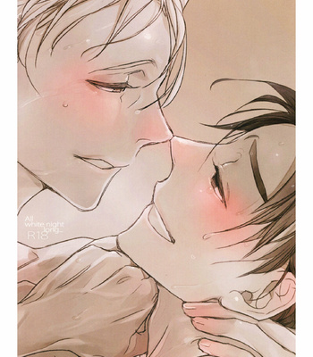 [Issho ni Ichido] All white night long – Yuri on Ice dj [JP] – Gay Manga sex 18