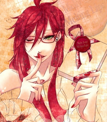 Gay Manga - [CAMELLIA] Kuroshitsuji dj – Melty Love Melting Lips [Eng] – Gay Manga