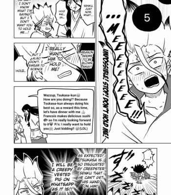 [mauntenniku524] Absolutely want to bring out the lewdness VS Absolutely can’t let him do that – Dr. Stone dj [E] – Gay Manga sex 12