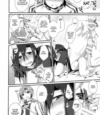 [Peach tea (Akina Rei)] Honey Punishment – Sword Art Online dj [Eng] – Gay Manga sex 13