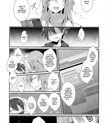 [Peach tea (Akina Rei)] Honey Punishment – Sword Art Online dj [Eng] – Gay Manga sex 4