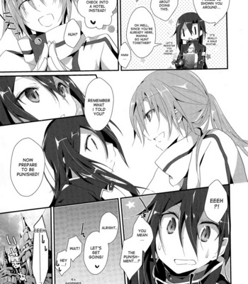 [Peach tea (Akina Rei)] Honey Punishment – Sword Art Online dj [Eng] – Gay Manga sex 8