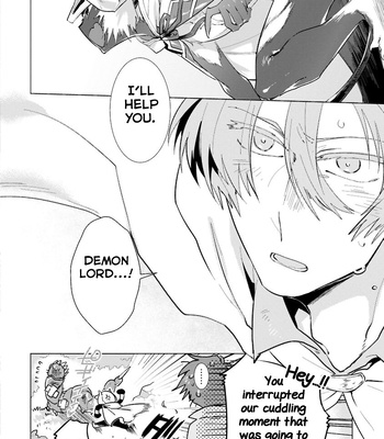 [Hamaki Suiryu] Maou-sama wa Yuusha no Ken de Midaretai [Eng] – Gay Manga sex 54