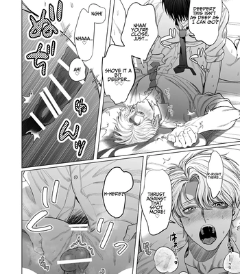 [Baby Lilac (Kanipan Mushamusha, Karume)] Bitch no Ore ga Zetsurin no Kouhai (Honmei) to Amaama Ecchi Suru Hanashi [Eng] – Gay Manga sex 35