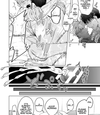 [Baby Lilac (Kanipan Mushamusha, Karume)] Bitch no Ore ga Zetsurin no Kouhai (Honmei) to Amaama Ecchi Suru Hanashi [Eng] – Gay Manga sex 39