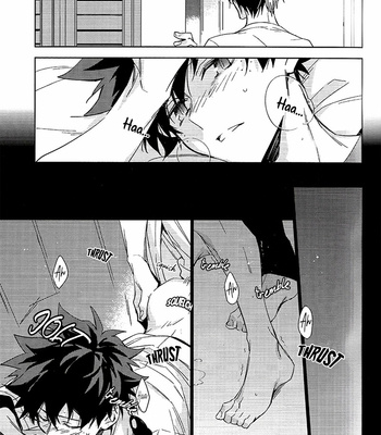 [Lapin] Please Don’t Say It – Boku no Hero Academia dj [Eng] – Gay Manga sex 14