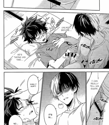 [Lapin] Please Don’t Say It – Boku no Hero Academia dj [Eng] – Gay Manga sex 23