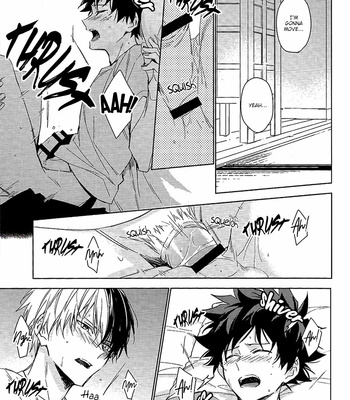 [Lapin] Please Don’t Say It – Boku no Hero Academia dj [Eng] – Gay Manga sex 24