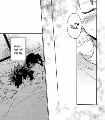 [Lapin] Please Don’t Say It – Boku no Hero Academia dj [Eng] – Gay Manga sex 32
