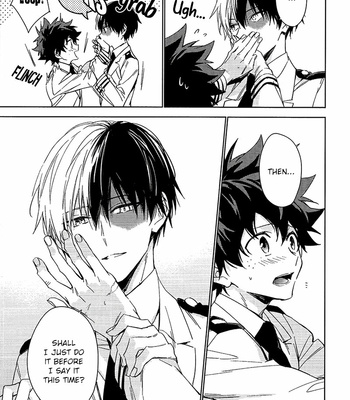 [Lapin] Please Don’t Say It – Boku no Hero Academia dj [Eng] – Gay Manga sex 36