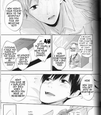 [osasimi] Tokyo Ghoul dj – A Fever of 39 Degrees [Eng] – Gay Manga sex 16