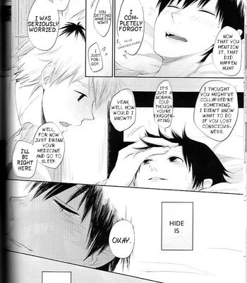 [osasimi] Tokyo Ghoul dj – A Fever of 39 Degrees [Eng] – Gay Manga sex 17