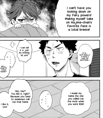 [SHIGOROPPU (Konachi)] Haikyu!! dj – Happa no Yousei Tooru-chan to Hajime-chan [Eng] – Gay Manga sex 16