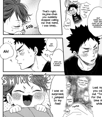 [SHIGOROPPU (Konachi)] Haikyu!! dj – Happa no Yousei Tooru-chan to Hajime-chan [Eng] – Gay Manga sex 17