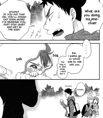 [SHIGOROPPU (Konachi)] Haikyu!! dj – Happa no Yousei Tooru-chan to Hajime-chan [Eng] – Gay Manga sex 24