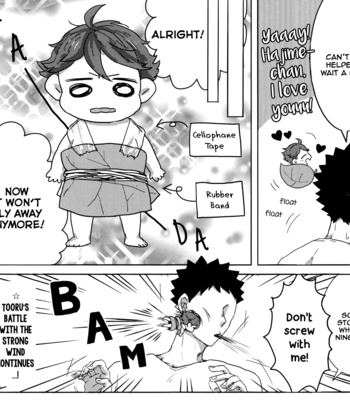 [SHIGOROPPU (Konachi)] Haikyu!! dj – Happa no Yousei Tooru-chan to Hajime-chan [Eng] – Gay Manga sex 36
