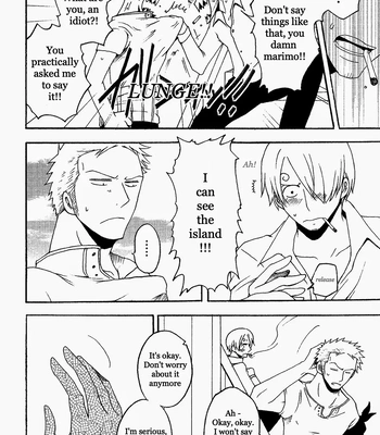 [Shijo Tril x Tril (Mayama Mirai)] oshihiki, 0 centimeter – One Piece dj [Eng] – Gay Manga sex 17
