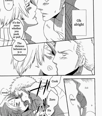 [Shijo Tril x Tril (Mayama Mirai)] oshihiki, 0 centimeter – One Piece dj [Eng] – Gay Manga sex 42