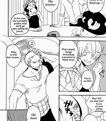 [Shijo Tril x Tril (Mayama Mirai)] oshihiki, 0 centimeter – One Piece dj [Eng] – Gay Manga sex 7