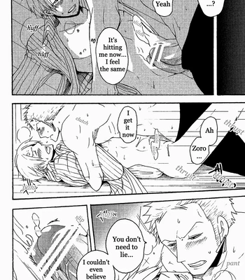 [Shijo Tril x Tril (Mayama Mirai)] oshihiki, 0 centimeter – One Piece dj [Eng] – Gay Manga sex 47