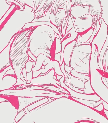 [Shijo Tril x Tril (Mayama Mirai)] oshihiki, 0 centimeter – One Piece dj [Eng] – Gay Manga sex 3