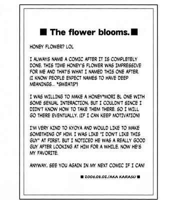 [Karasu-dou (Aka Karasu)] The Flower Blooms – Ouran High School Host Club dj [Eng] – Gay Manga sex 28