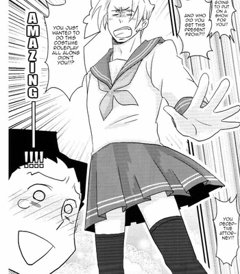 [Meteora] Is Mr prosecutor is a girl – Ace attorney dj [Eng] – Gay Manga sex 12