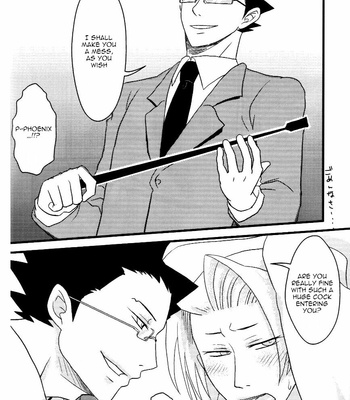 [Meteora] Is Mr prosecutor is a girl – Ace attorney dj [Eng] – Gay Manga sex 38