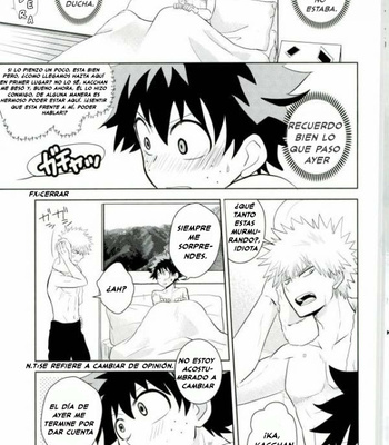 [Bukka] Ni fura reta to omotte itanoni kōen de kisusareta (Esto es lo que llaman amor) – Boku no Hero Academia dj [Esp] – Gay Manga sex 21