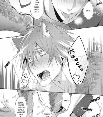 [Karasuma Piyohiko] Tsukiyo wa Ecchi na Okubyou Ookami [Eng] – Gay Manga sex 26